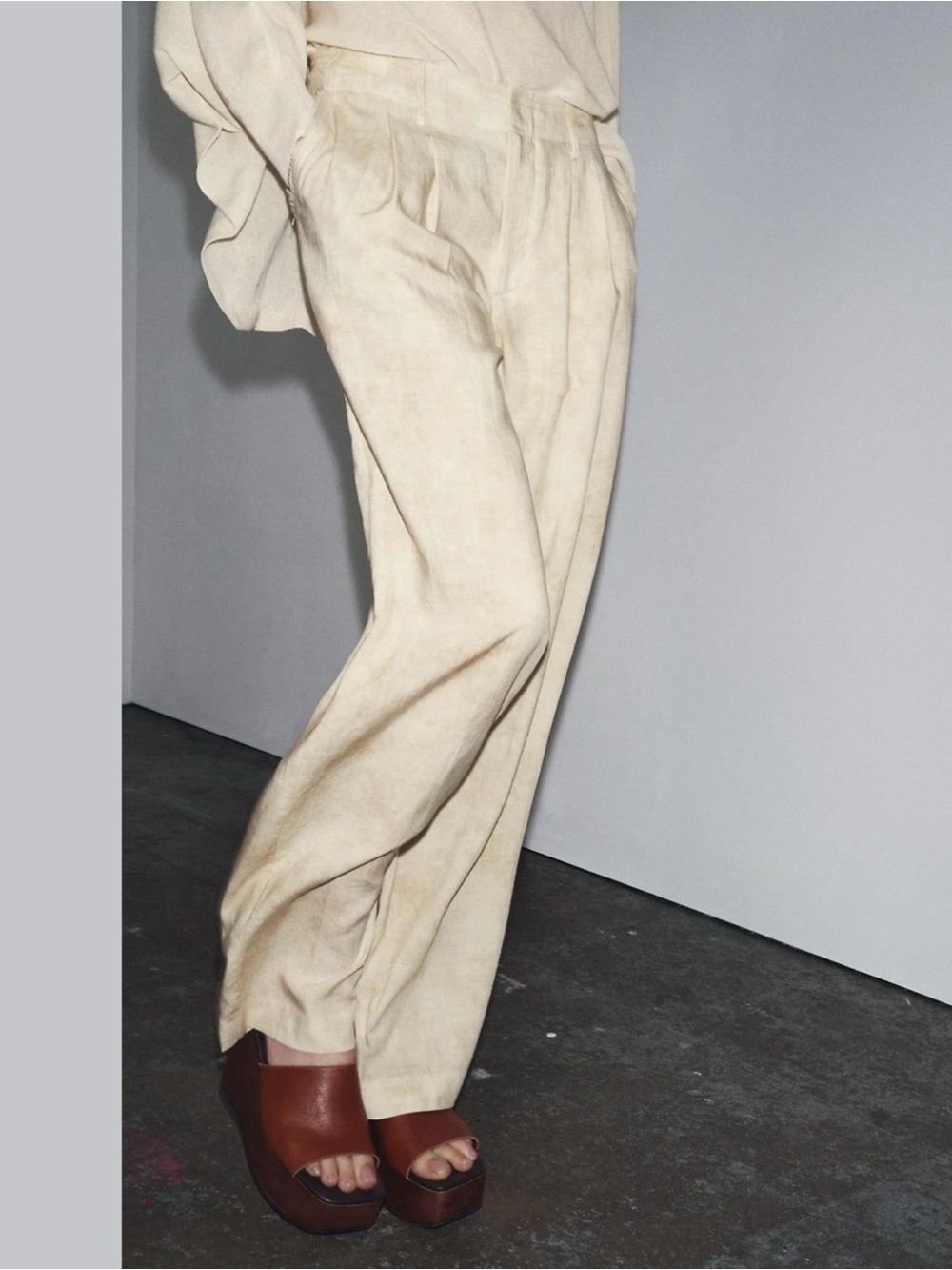 Zara Pleated Pants NWT size Small